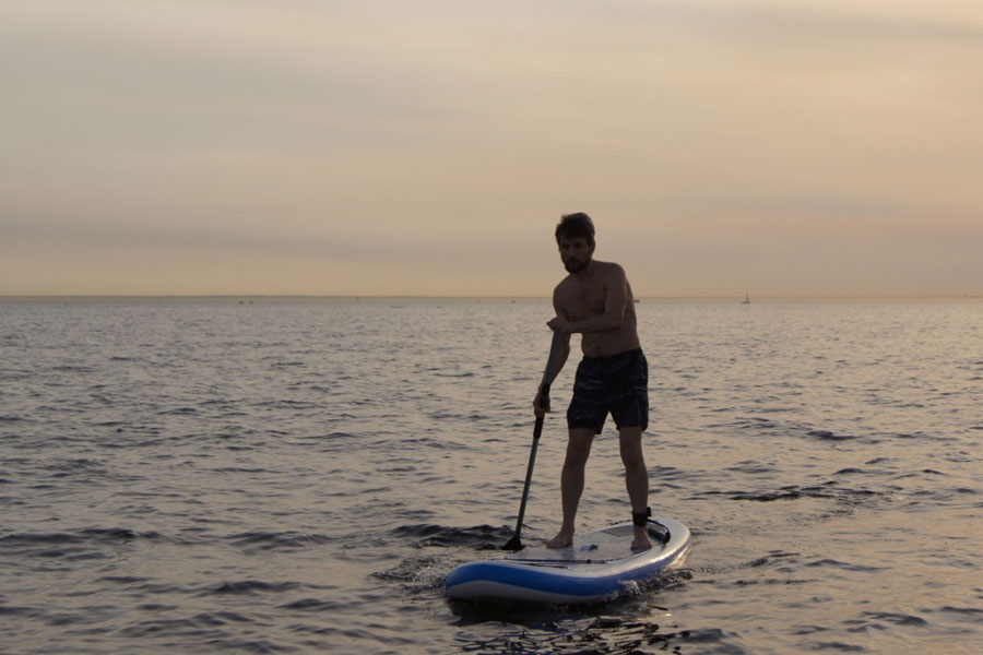 Надувная доска для sup-бординга Badger 10.6 КАМО