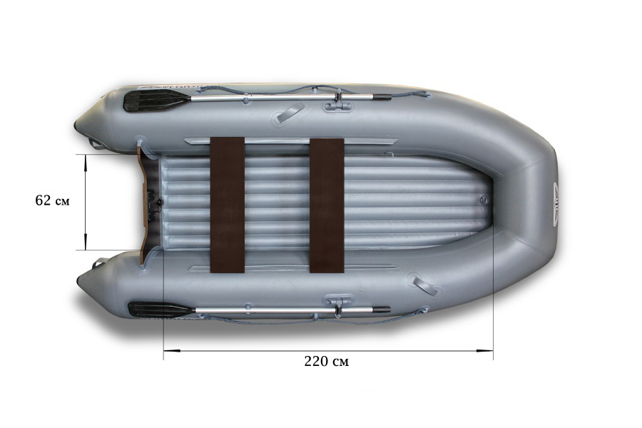 Лодка Флагман 320 + мотор Hangkai M6.0 HP