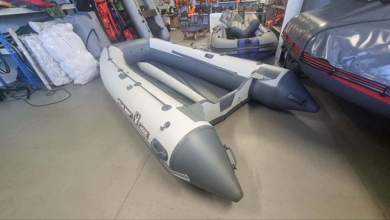 Лодка Polar Bird 400E NEW (Eagle)(«Орлан»)(Пайолы и ТРАНЕЦ из стеклокомпозита)