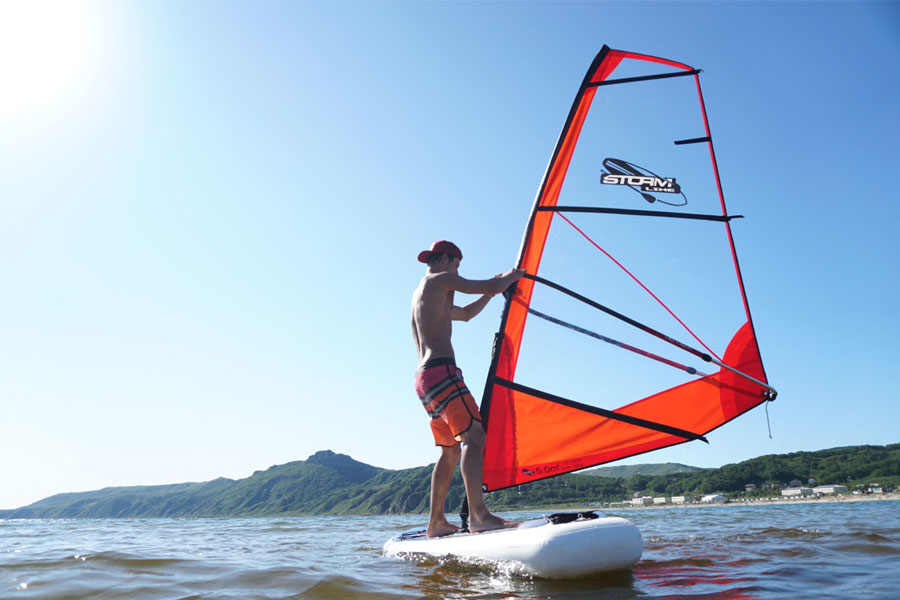 Надувная доска для виндсерфинга WindSup Stormline Powermax 10.6