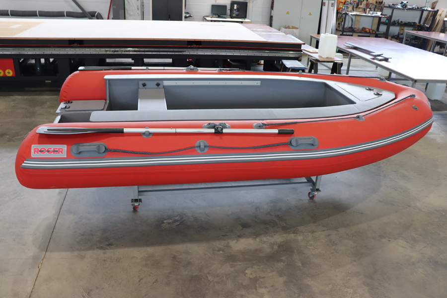 Лодка РИБ Roger Gelium 430 (высокий борт, ПВХ конус)