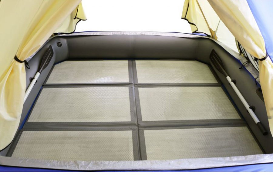 Надувной плот-палатка Polar bird Raft 260+стеклокомпозит