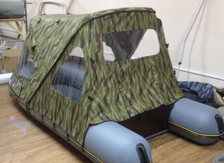 Тент трансформер на лодку длиной 300-320