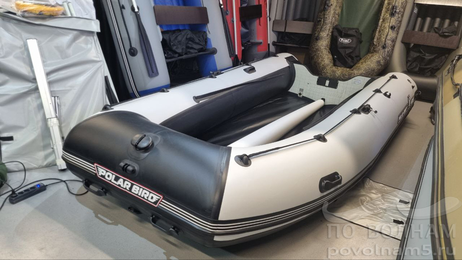 Лодка Polar Bird 420E NEW (Eagle)(«Орлан»)(Пайолы и ТРАНЕЦ из стеклокомпозита)