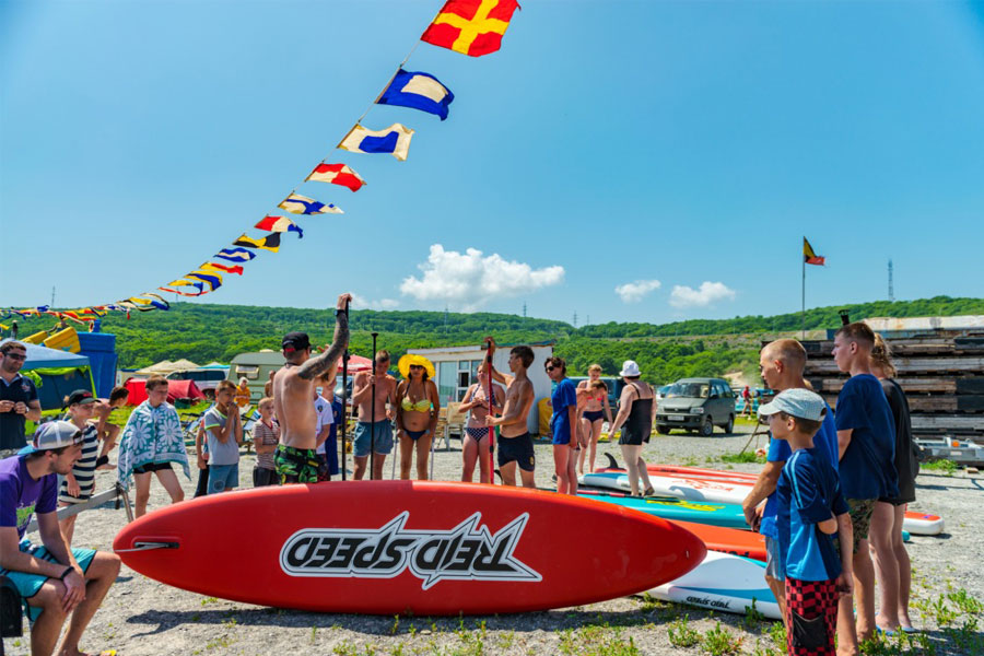 Надувная доска для sup-бординга Stormline Power Max 12.6