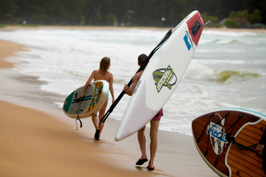 Надувная доска для sup-бординга Stormline Power Max PRO 12.6