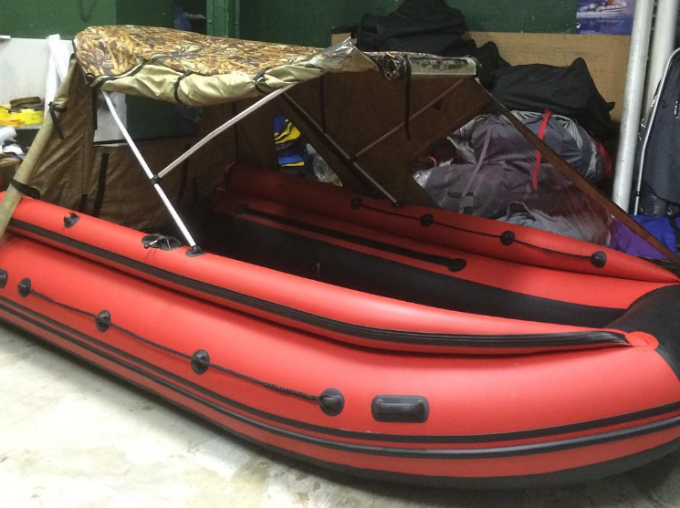 Тент трансформер на лодку длиной 300-320