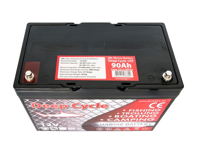 Тяговый аккумулятор Deep Cycle GEL 90Ah 12V