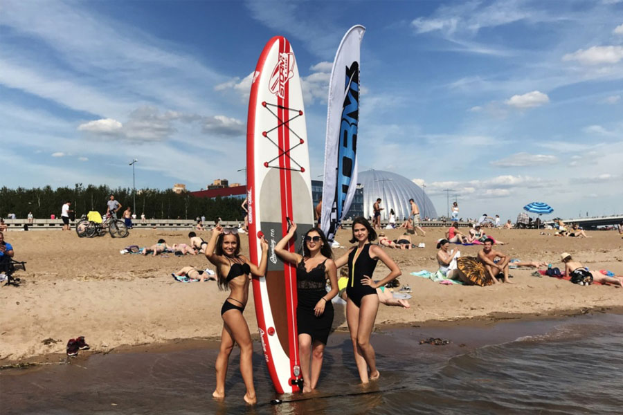Надувная доска для sup-бординга Stormline Premium 11.6