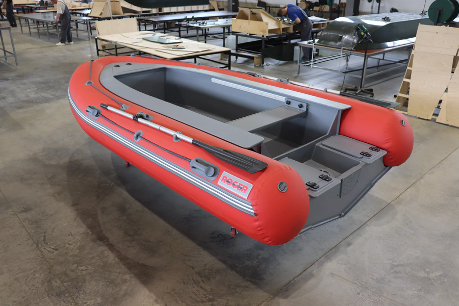 Лодка РИБ Roger Gelium 430 (высокий борт, ПВХ конус)