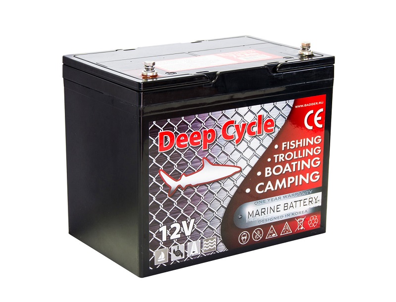 Тяговый аккумулятор Deep Cycle GEL 75Ah 12V