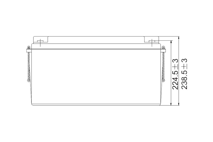 Тяговый аккумулятор WBR Marine MBLI12-150