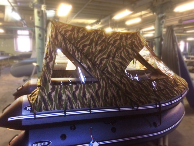 Тент трансформер на лодку длиной 300-320