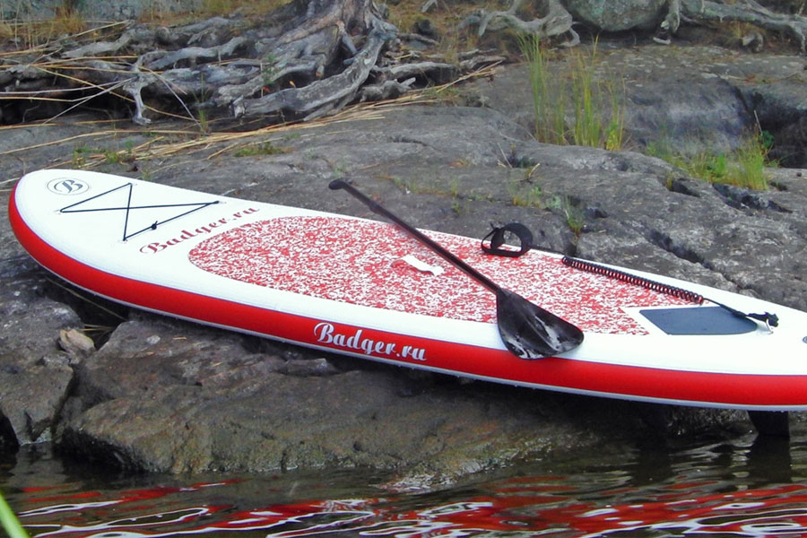 Надувная доска для sup-бординга Badger 10.6 КАМО