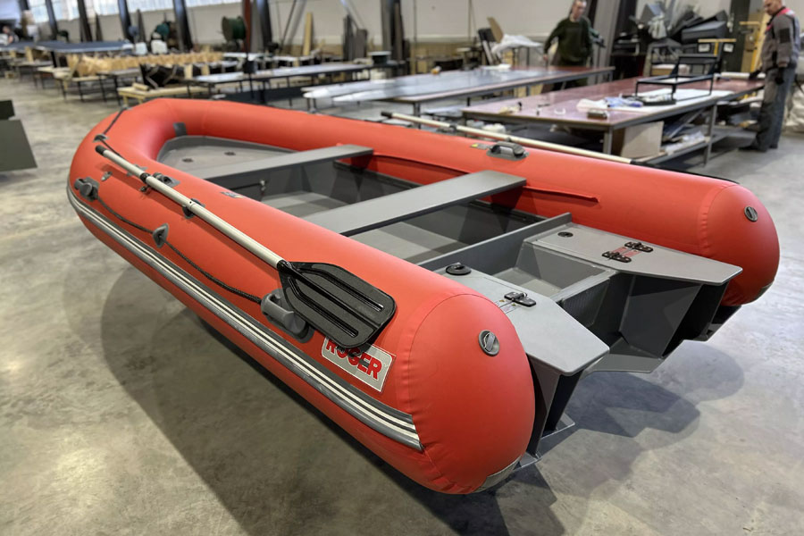 Лодка РИБ Roger Gelium 430 (низкий борт, ПВХ конус)