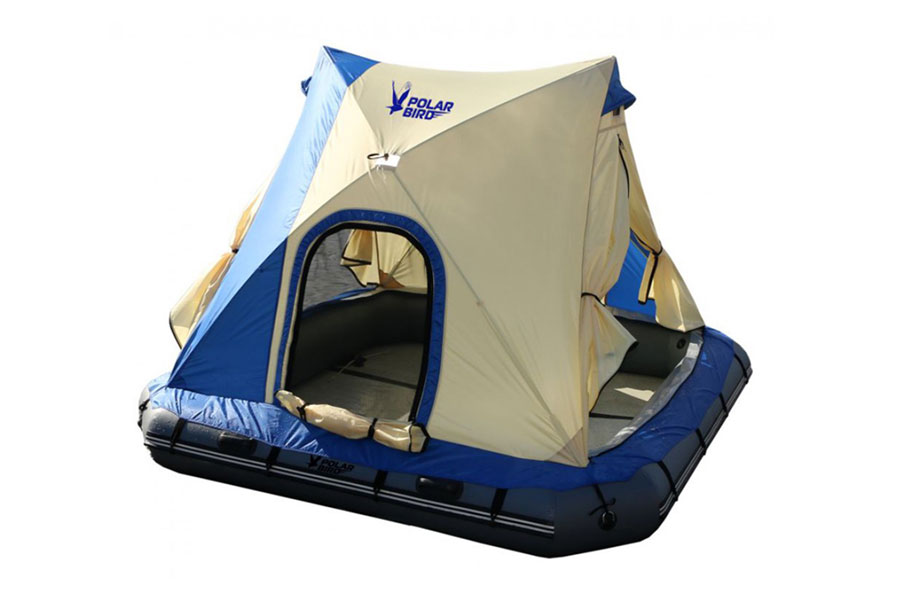 Надувной плот-палатка Polar bird Raft 260+стеклокомпозит