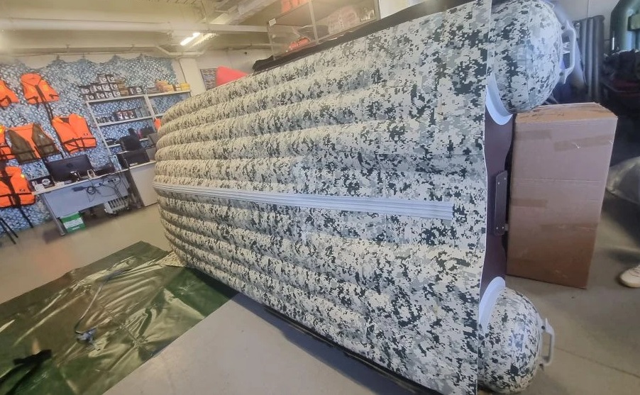 Лодка Флагман DK 370 I JET пиксель