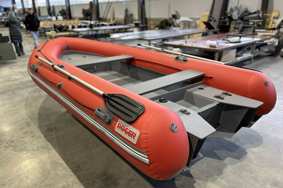 Лодка РИБ Roger Gelium 430 (низкий борт, ПВХ конус)