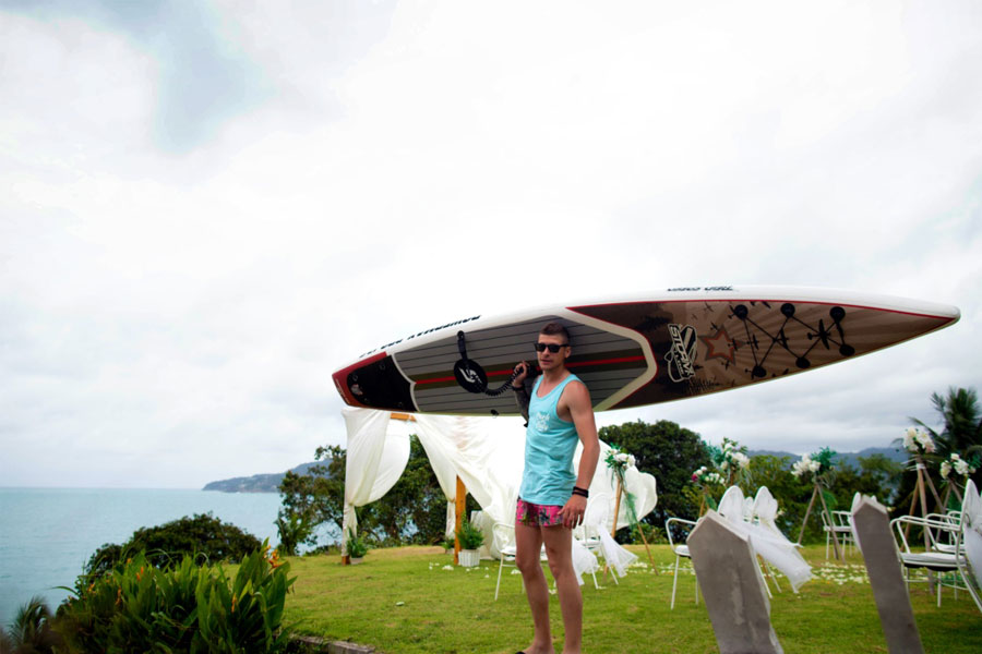 Надувная доска для sup-бординга Stormline Power Max PRO 12.6