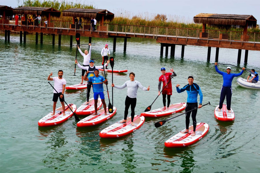 Надувная доска для sup-бординга Stormline Premium 11.6