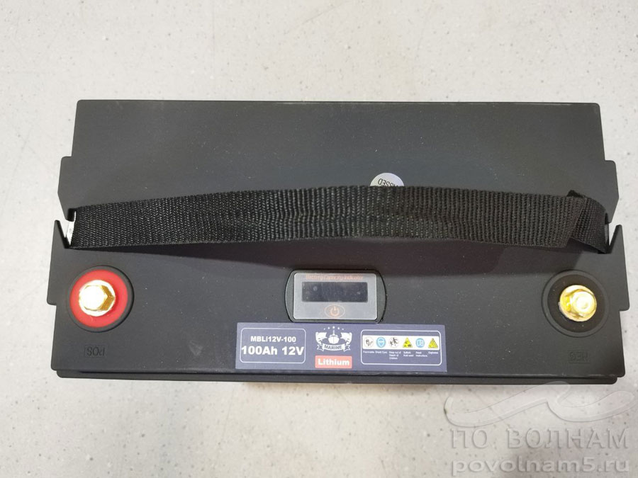 Тяговый аккумулятор WBR Marine MBLI12.8-100