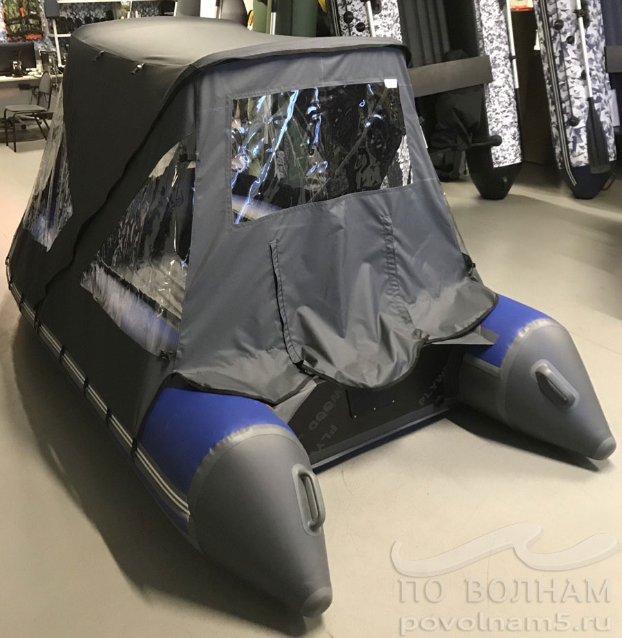 Тент трансформер на лодку длиной 300-320