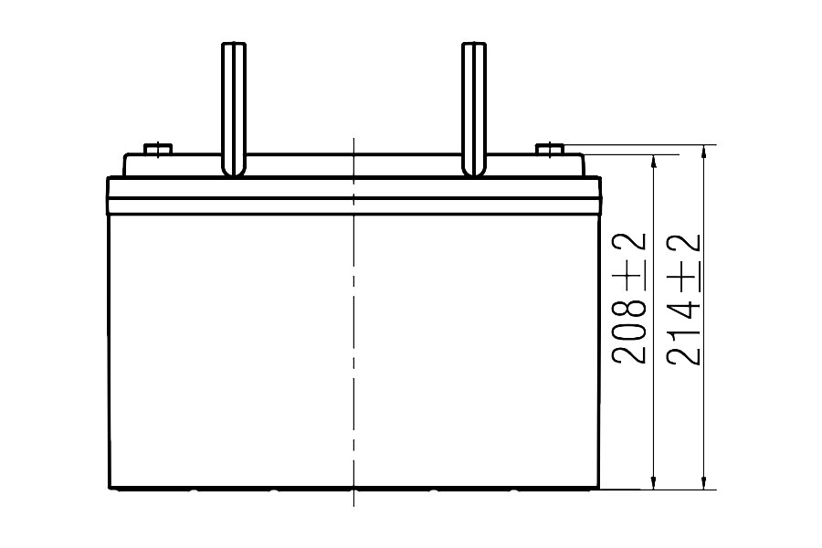Тяговый аккумулятор WBR Marine MBС 12-105