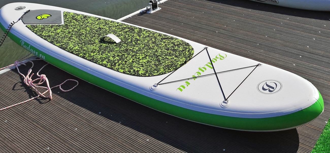 Надувная доска для sup-бординга Badger 10.6 КАМО