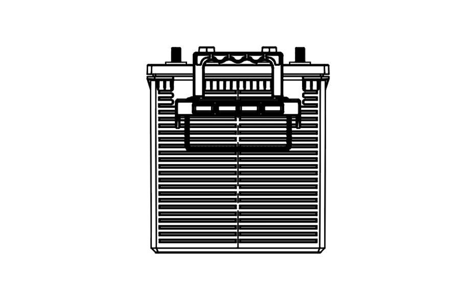 Тяговый аккумулятор WBR Marine MBС 12-200-2