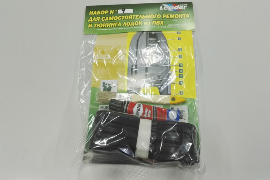 Ремкомплект №4 для защиты транца лодки