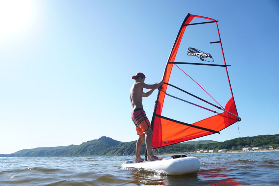 Надувная доска для виндсерфинга WindSup Stormline Powermax 10.6 (без паруса)