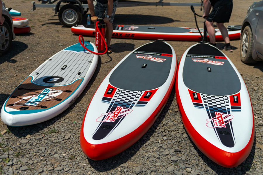 Надувная доска для sup-бординга Stormline Power Max 12.6