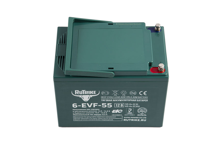 Тяговый аккумулятор RuTrike 6-EVF-55