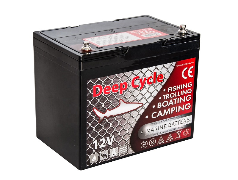 Тяговый аккумулятор Deep Cycle AGM 75Ah 12V