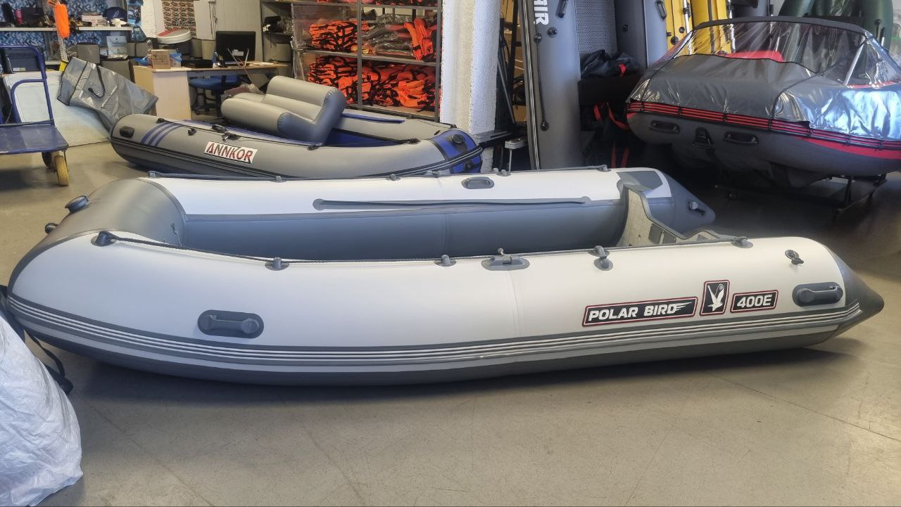 Лодка Polar Bird 380E NEW (Eagle)(«Орлан»)(Пайолы и ТРАНЕЦ из стеклокомпозита)