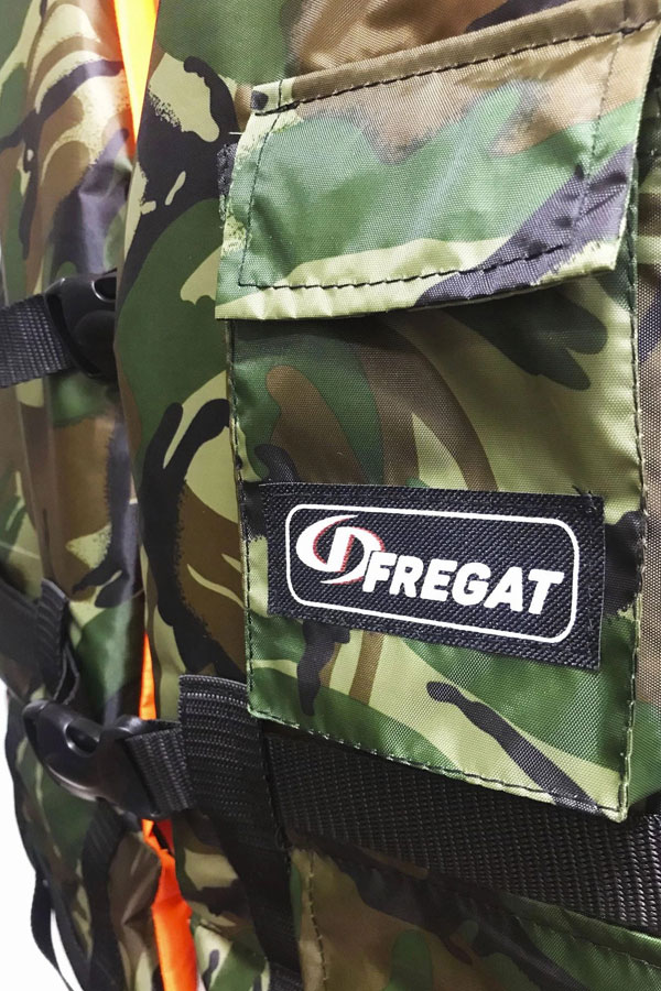 Спасательный жилет Фрегат универсальный двухсторонний до 120 кг