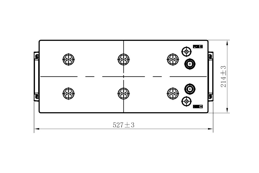 Тяговый аккумулятор WBR Marine MBС 12-200-2