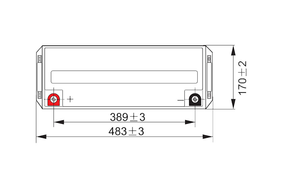 Тяговый аккумулятор WBR Marine MBLI12-150