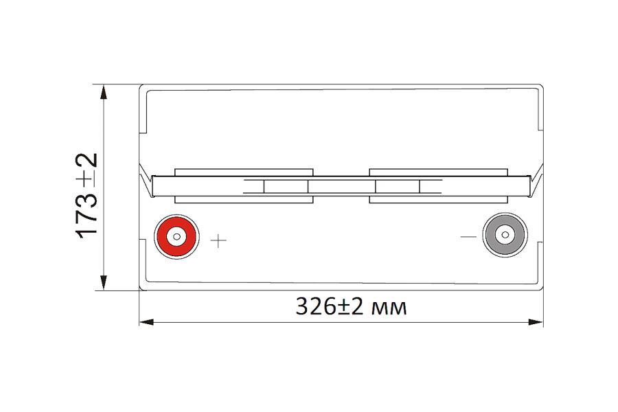 Тяговый аккумулятор WBR Marine MBLI12.8-100