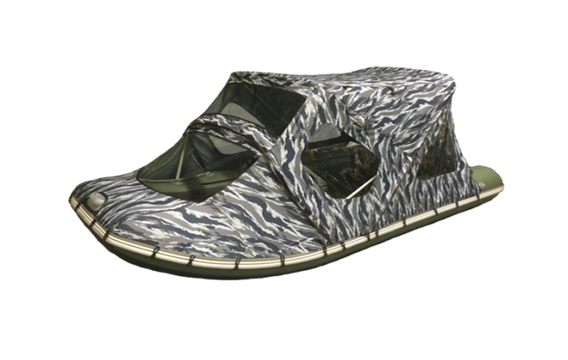 Тент ходовой комбинированный на лодку длиной 370-400 см