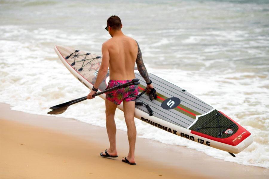 Надувная доска для sup-бординга Stormline Power Max PRO 12.6
