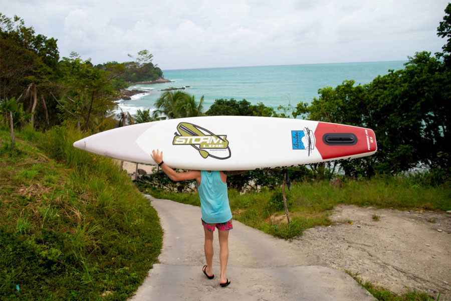 Надувная доска для sup-бординга Stormline Power Max PRO 12.6