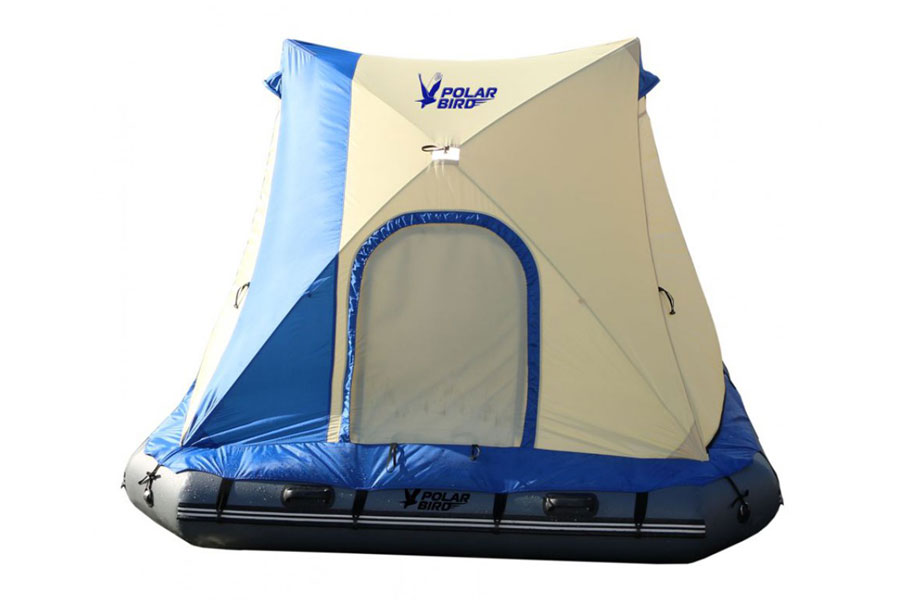 Надувной плот-палатка Polar bird Raft 260+стеклокомпозит