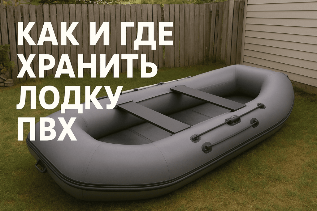 Как хранить лодку ПВХ