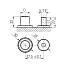 Тяговый аккумулятор WBR Marine MBС 12-105-2